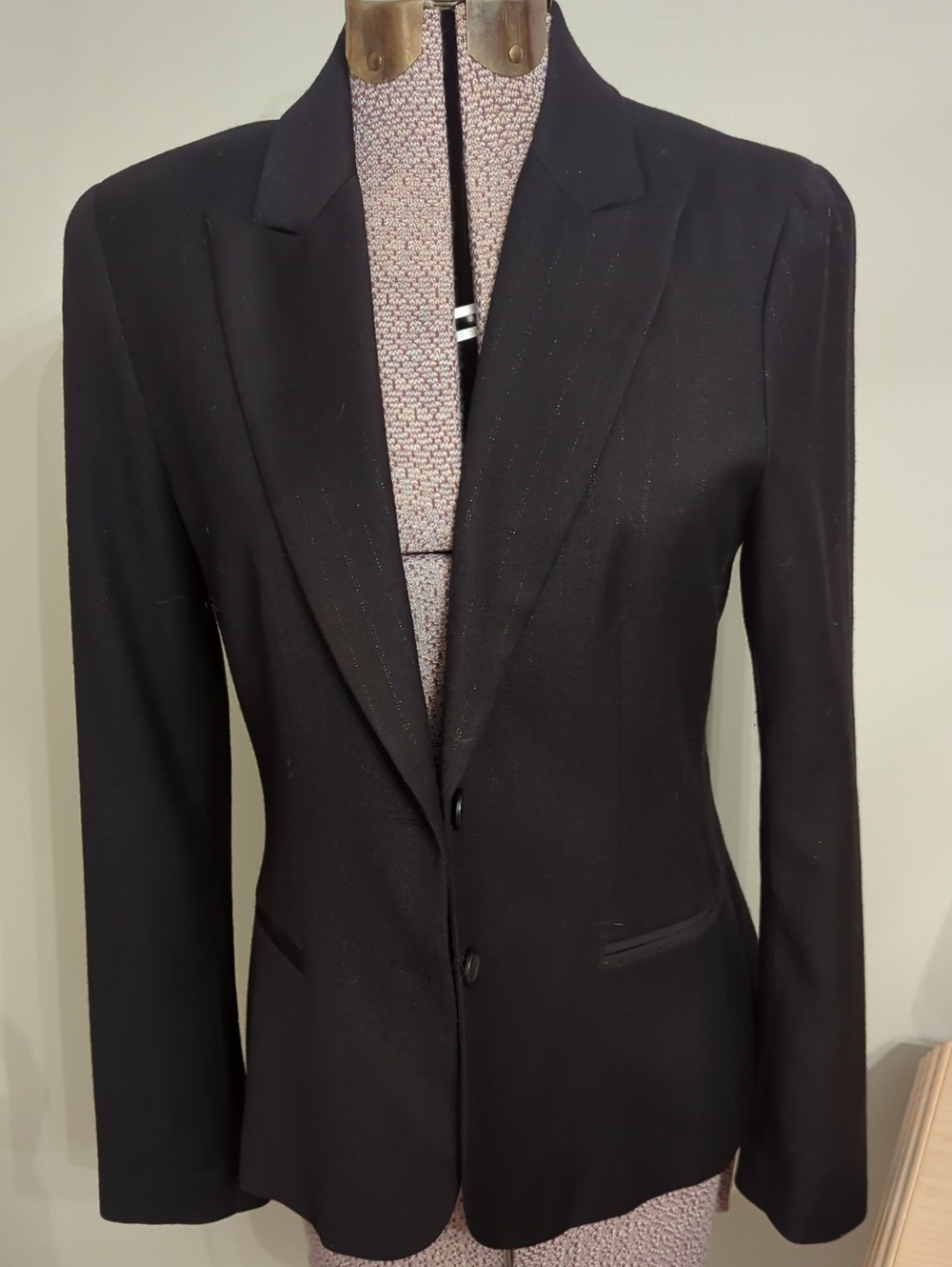Theory Black Women's Tailored Blazer